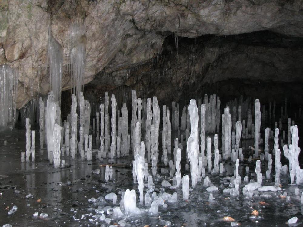 Stalagmite e stalattiti